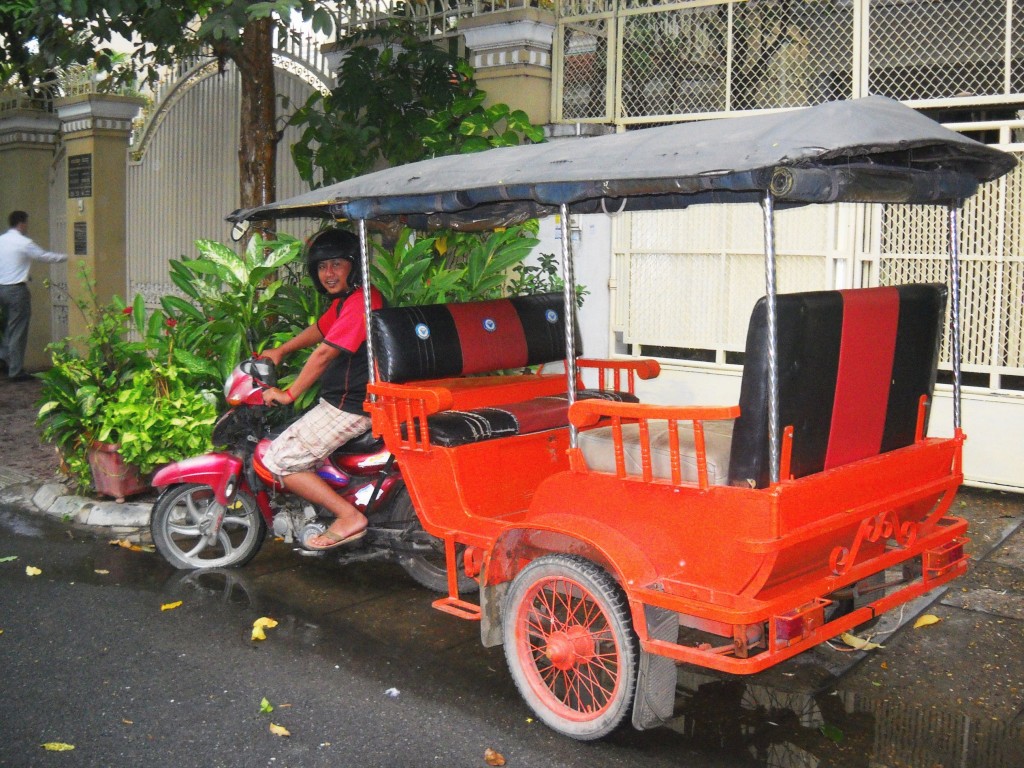 A $2-$3 tuktuk ride takes you from one end of the town to the other, By: Gabi Yetter
