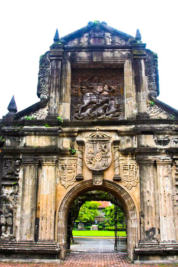 Intramuros, one of the oldest cities in Metro Manila, built in the 16th century by the Spaniards