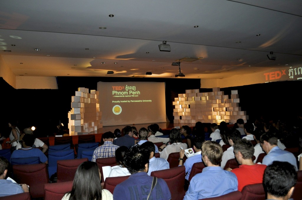 The crowd at Tedx in Phnom Penh, By: Gabrielle Yetter