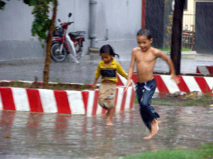 Rain in Phnom Penh, By: Allie Caulfield