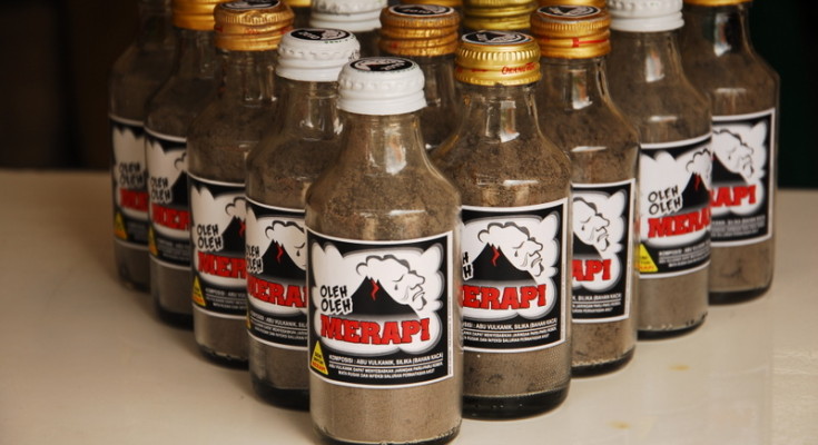 Merapi Ashes bottled