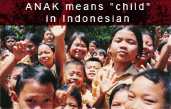 Anak Bali educates children in Bali