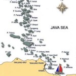 pulau seribu map