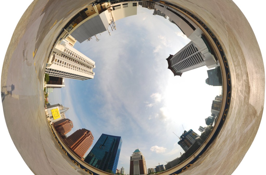360 View from Lucky Plaza: By Nicolas Lannuzel