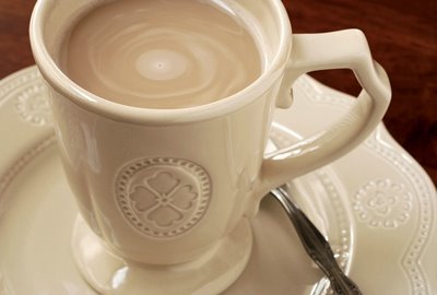 A cuppa white coffee