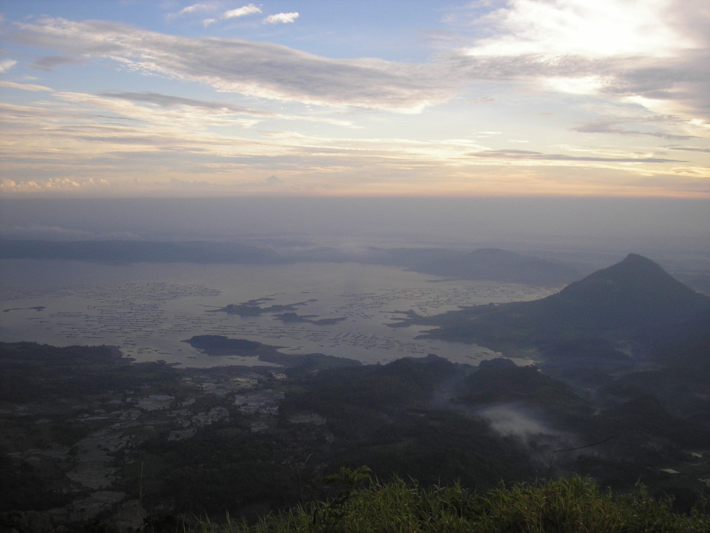 view from the top of parang