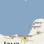 Karimunjawa map central Java