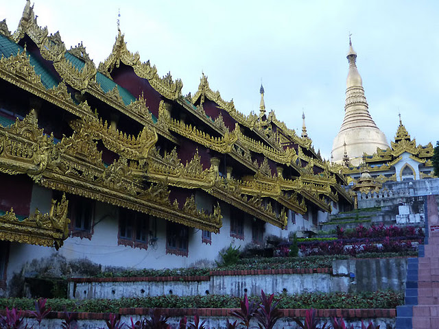 View of Shwedagon pagoda... 5,000 kyats admission for foreigners