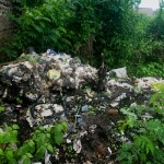 The ubiquitous pile of trash in Yogya, By: Monica Dominguez