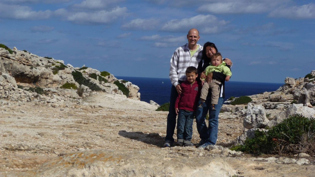 Menorca with the family