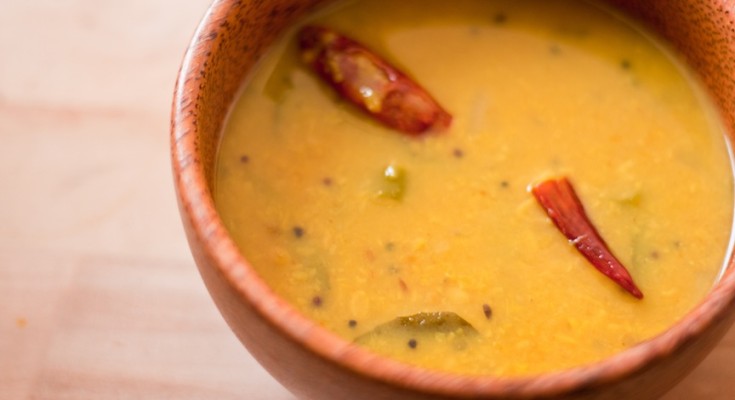 Tooca dhal, soup/curry/savory snack all in one!