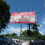 The massive billboard of Gerindra, By: Sita van Bemmelen