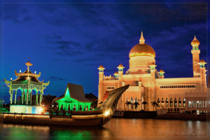 The royal Islamic mosque with a ceremonial ship, By: Neil Liddle