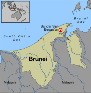 bandar seri begawan map
