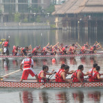 Malaysians celebrating the Dragon Boat Festival, By: Graham Hills