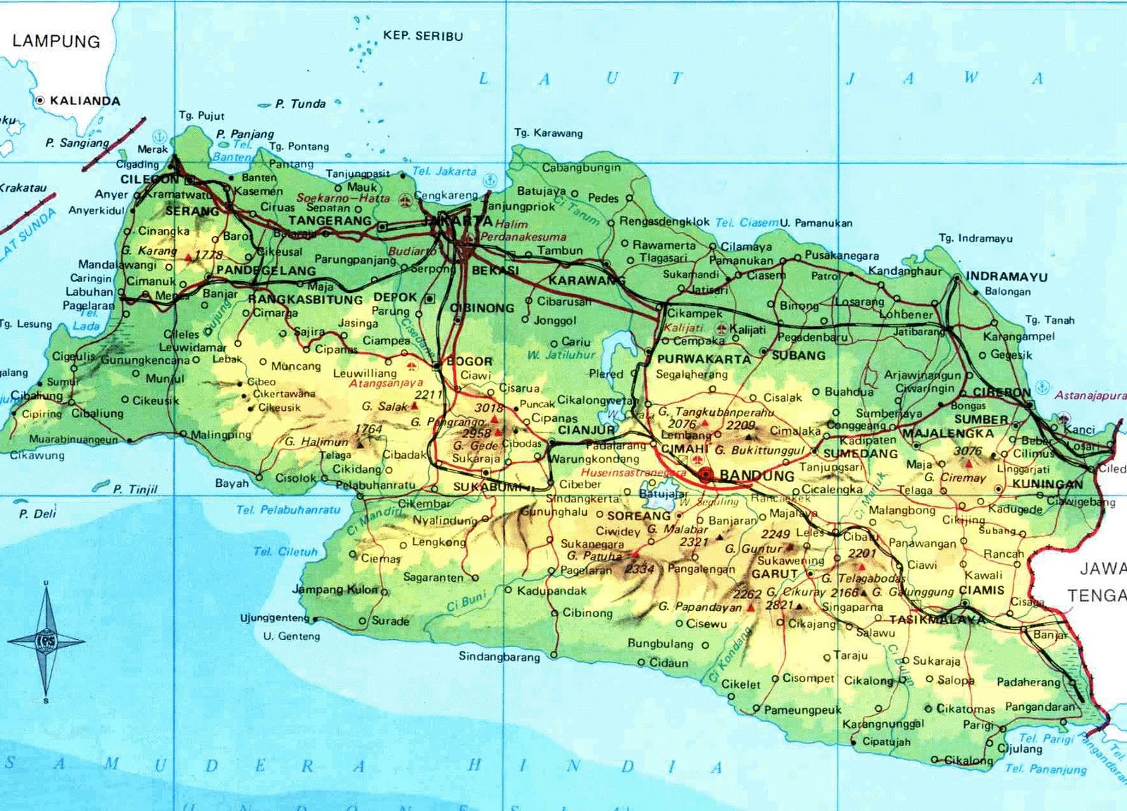 indonesia map west java        <h3 class=