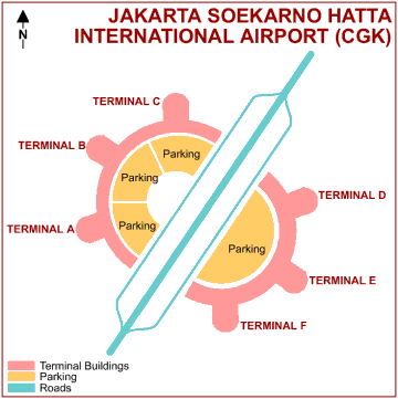 soekarno-hatta map