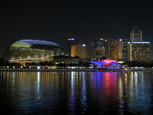 The Marina bay in Singapore, By: yeowatzup