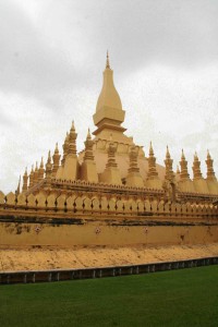 That Luang from the central courtyard, By: Isaac Olson