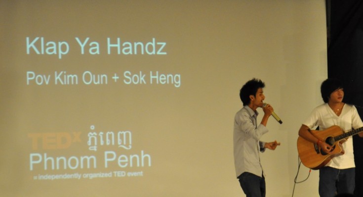 klap ya handz for TEDx in Phnom Penh, By: Gabrielle Yetter