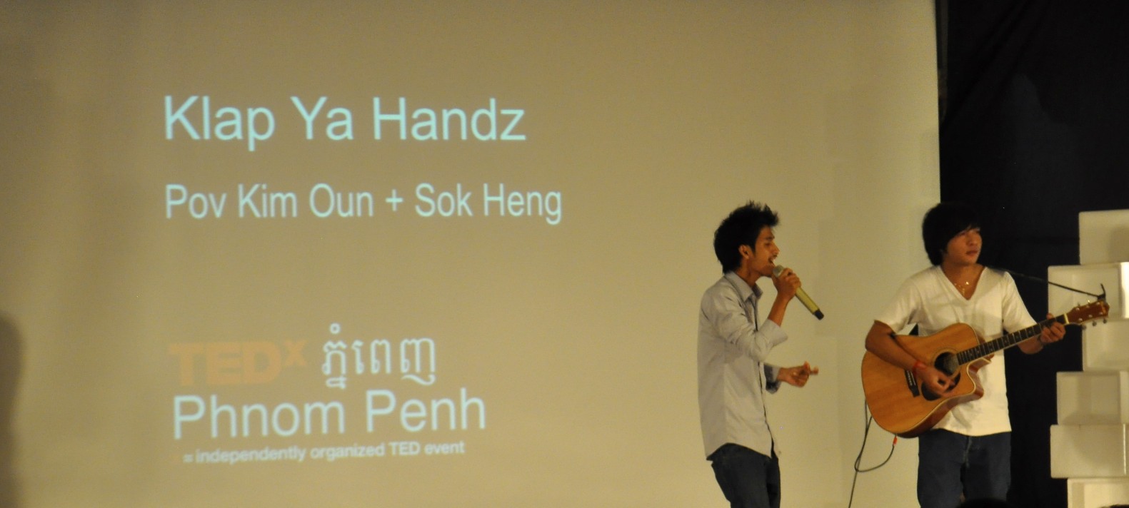 klap ya handz for TEDx in Phnom Penh, By: Gabrielle Yetter
