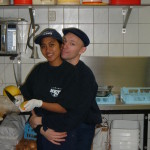 Gerard and Komang met on Bali and moved to Ameland, where they work in a fish shop.