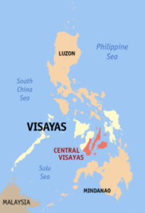 Visayas map