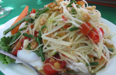 Papaya salad, By: Jeff Allen