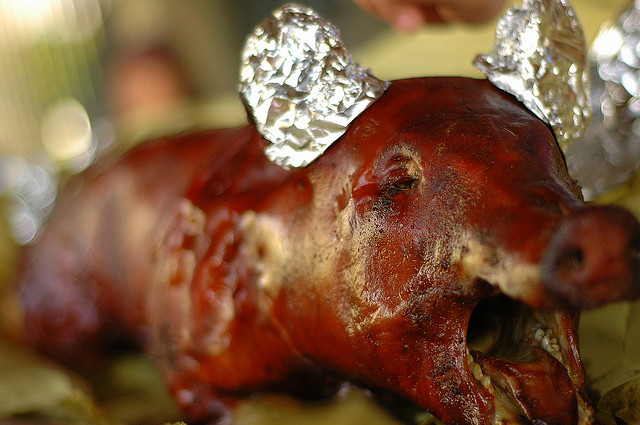 Babi Guling (roasted suckling pig), By: Lemuel Cantos