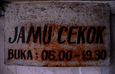 Jamu Cekok, open for service