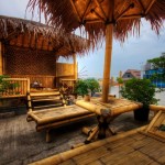 Relax on the rooftop terrace at Jakarta's Six Degrees Hostel
