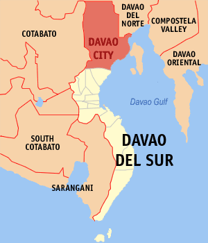 vicinity map of davao city